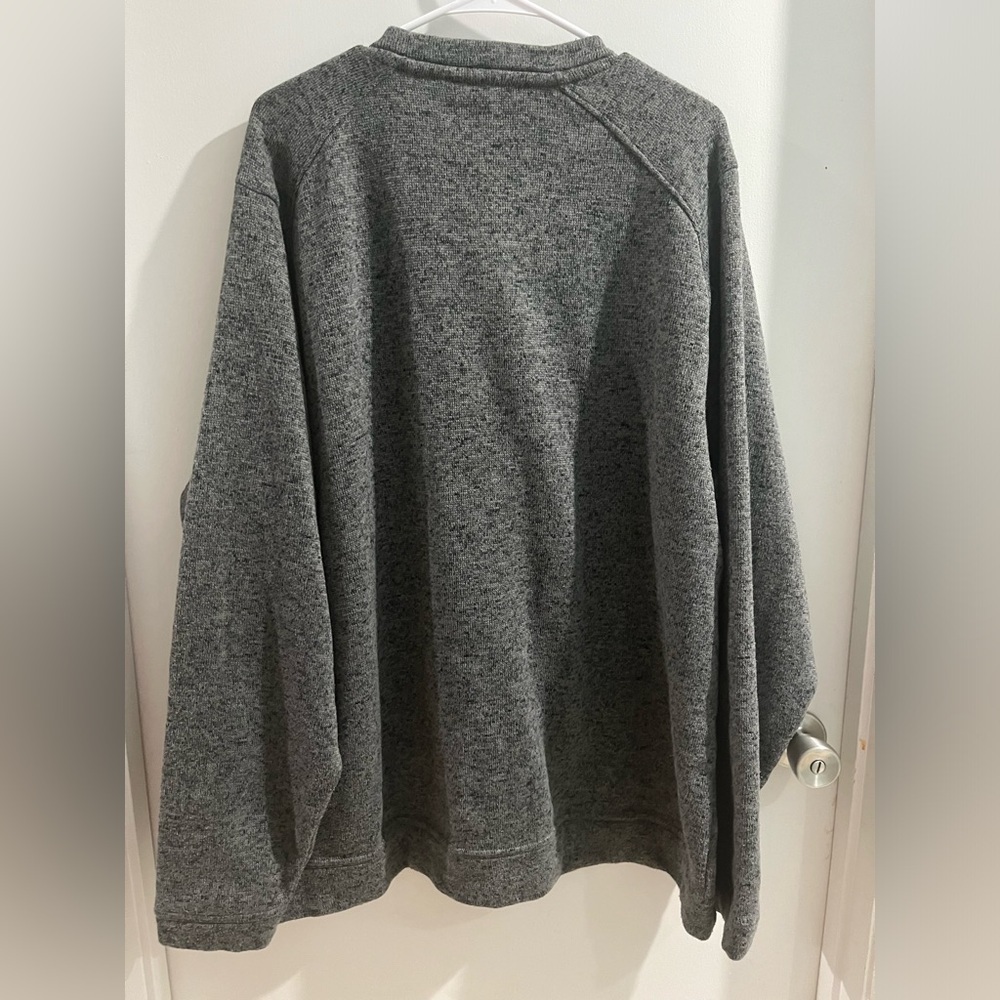 Adidas Men’s Gray V-Neck Sweatshirt, size 2XL - Picture 5 of 6